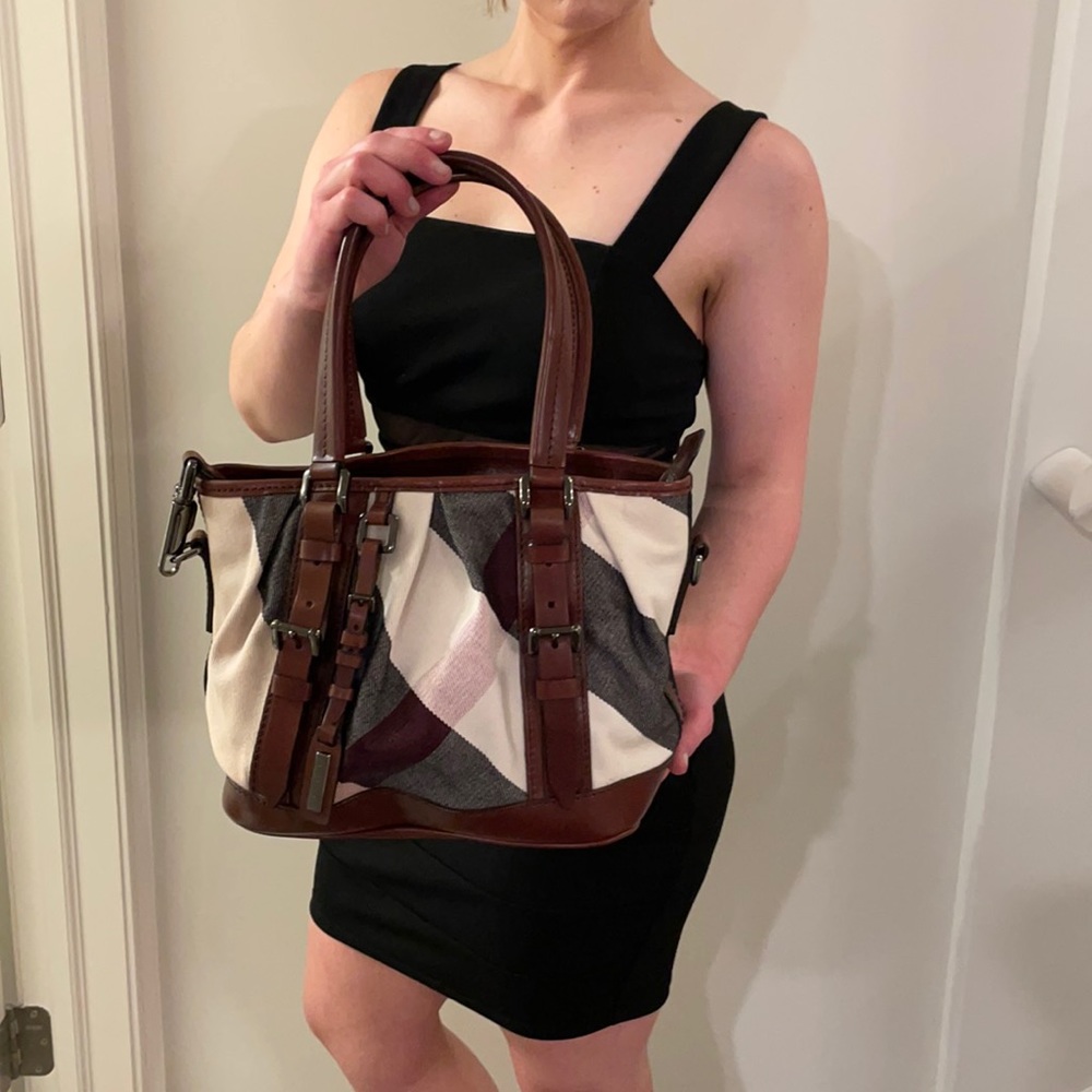 Burberry Top Handle Handbag - Picture 1 of 15